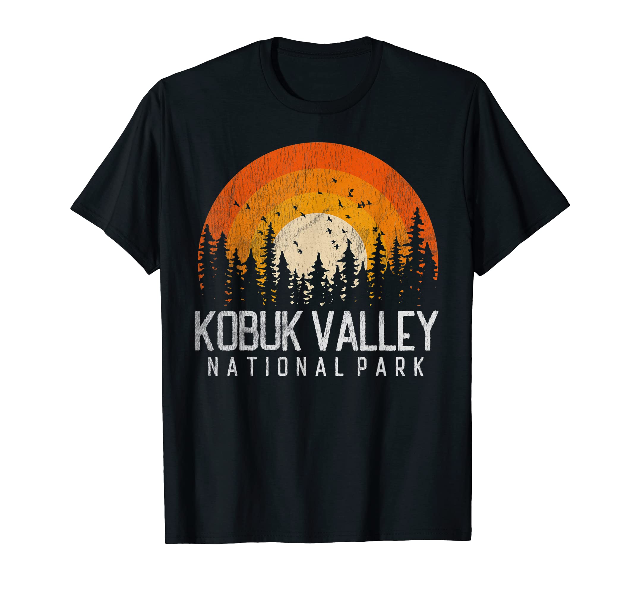 Kobuk Valley Us National Park Alaska 80S T-Shirt - Graphic Print Unisex - T-Shirt, Sweatshirt, Hoodie