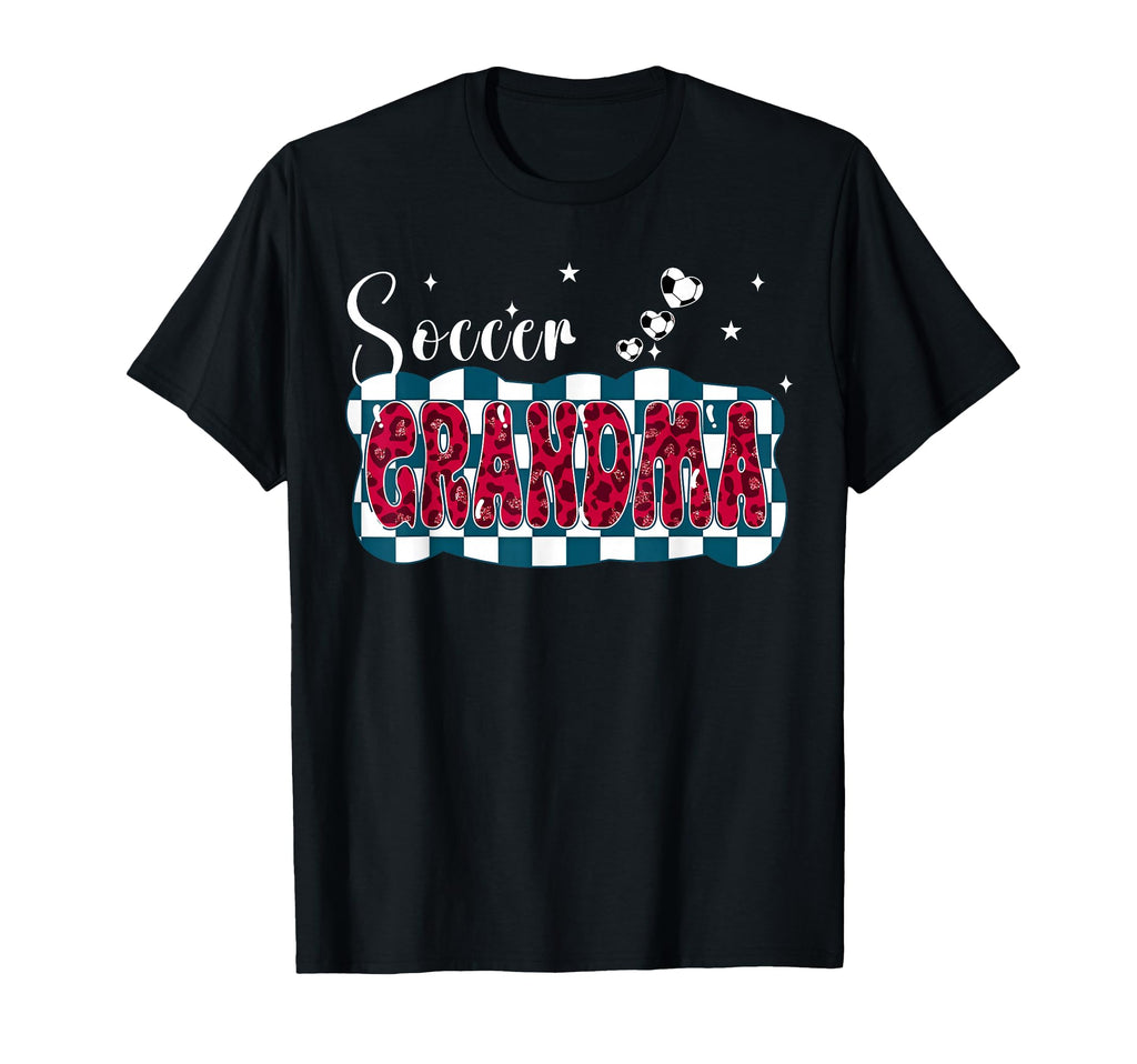 Soccer Grandma Nana Gigi Leopard T-Shirt - Trendy Graphic Men Women - T-Shirt, Sweatshirt, Hoodie