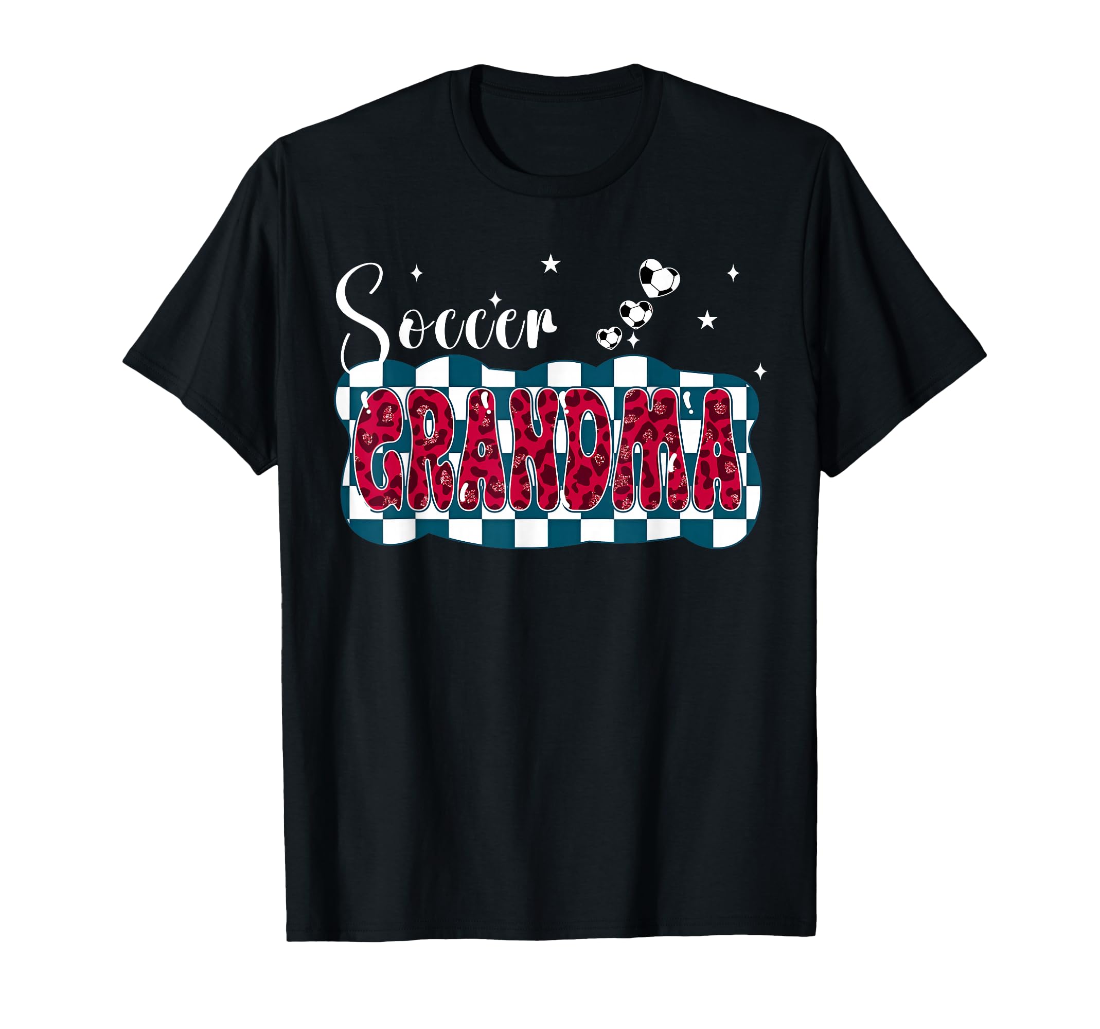Soccer Grandma Nana Gigi Leopard T-Shirt - Trendy Graphic Men Women - T-Shirt, Sweatshirt, Hoodie