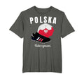Soccer Polska Flag Poland Flags T-Shirt - Custom Art Print Men Women - T-Shirt, Sweatshirt, Hoodie
