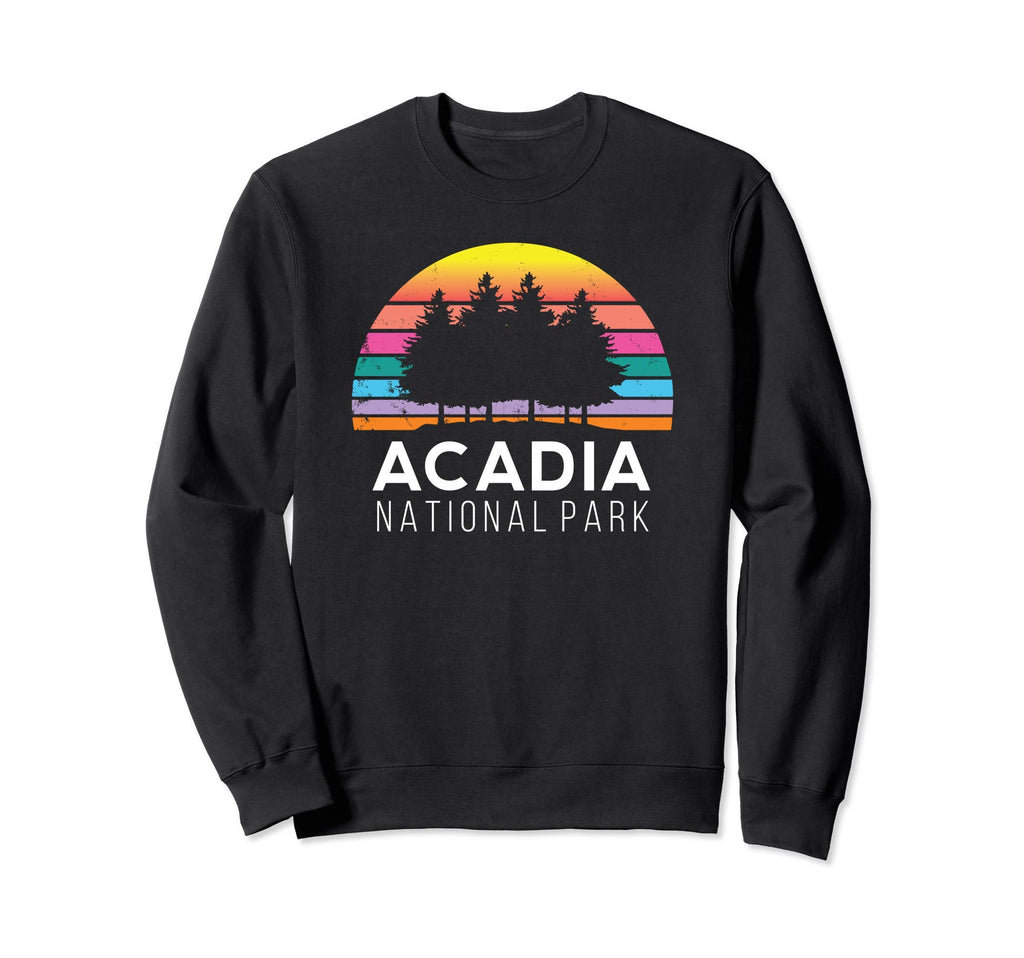Acadia National Park Maine Hiking Sweatshirt - Graphic Print Men Women - T-Shirt, Sweatshirt, Hoodie