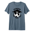 Soccer Senior Final Half Tri Blend T-Shirt - Trendy Graphic Men Women - T-Shirt, Sweatshirt, Hoodie