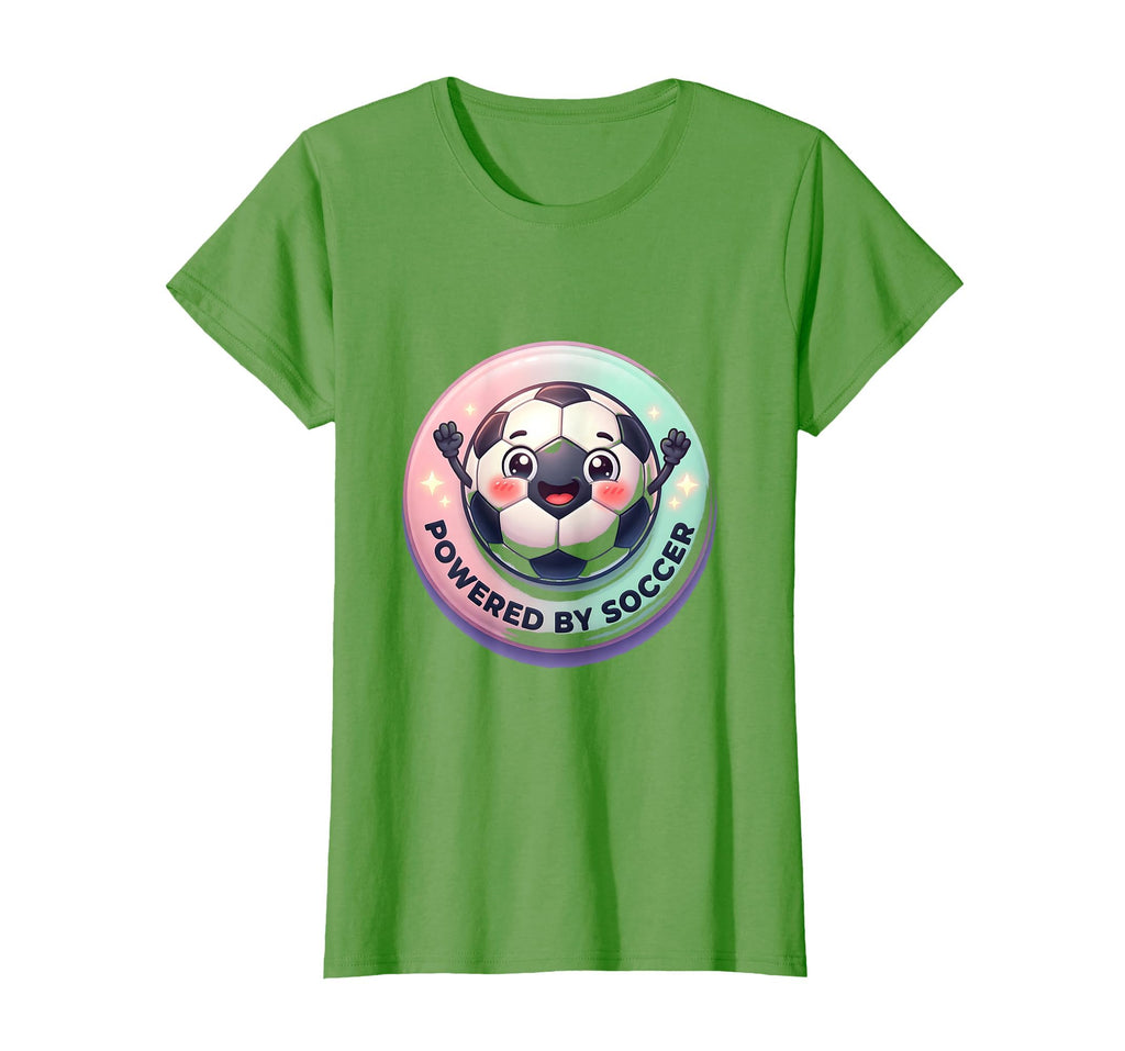 Powered Soccer Bold T-Shirt - Streetwear Style Unisex - T-Shirt, Sweatshirt, Hoodie