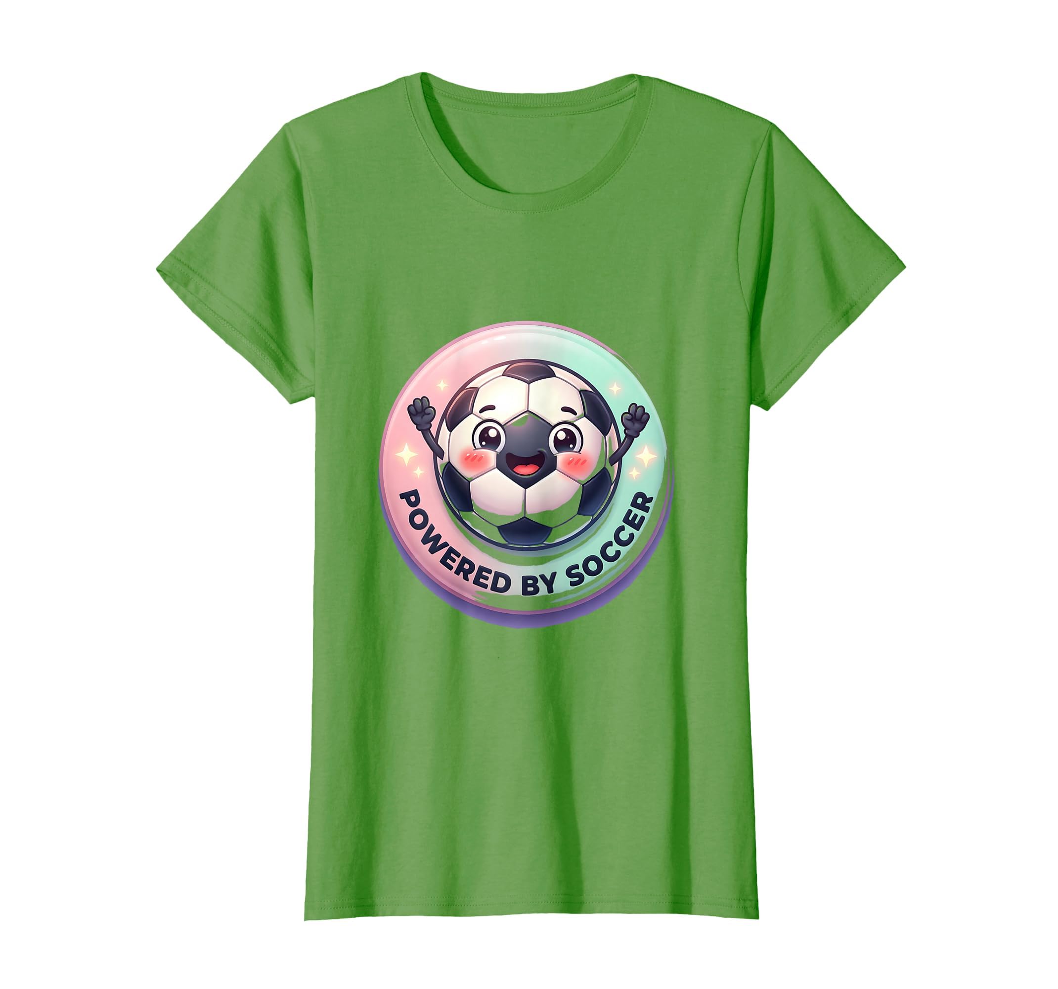 Powered Soccer Bold T-Shirt - Streetwear Style Unisex - T-Shirt, Sweatshirt, Hoodie