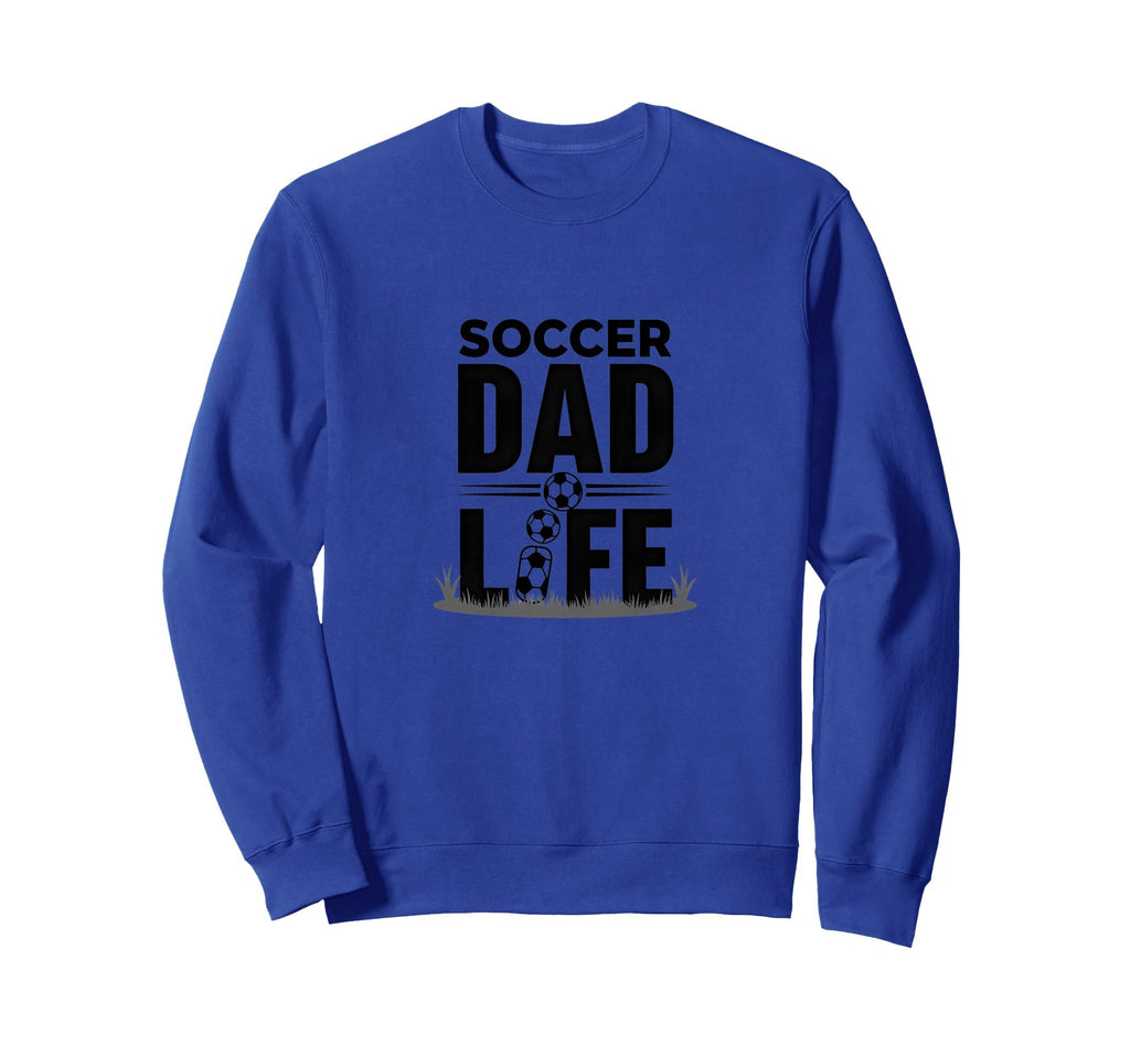 Soccer Dad Life Proud Sideline Sweatshirt - Minimalist Print Men Women - T-Shirt, Sweatshirt, Hoodie