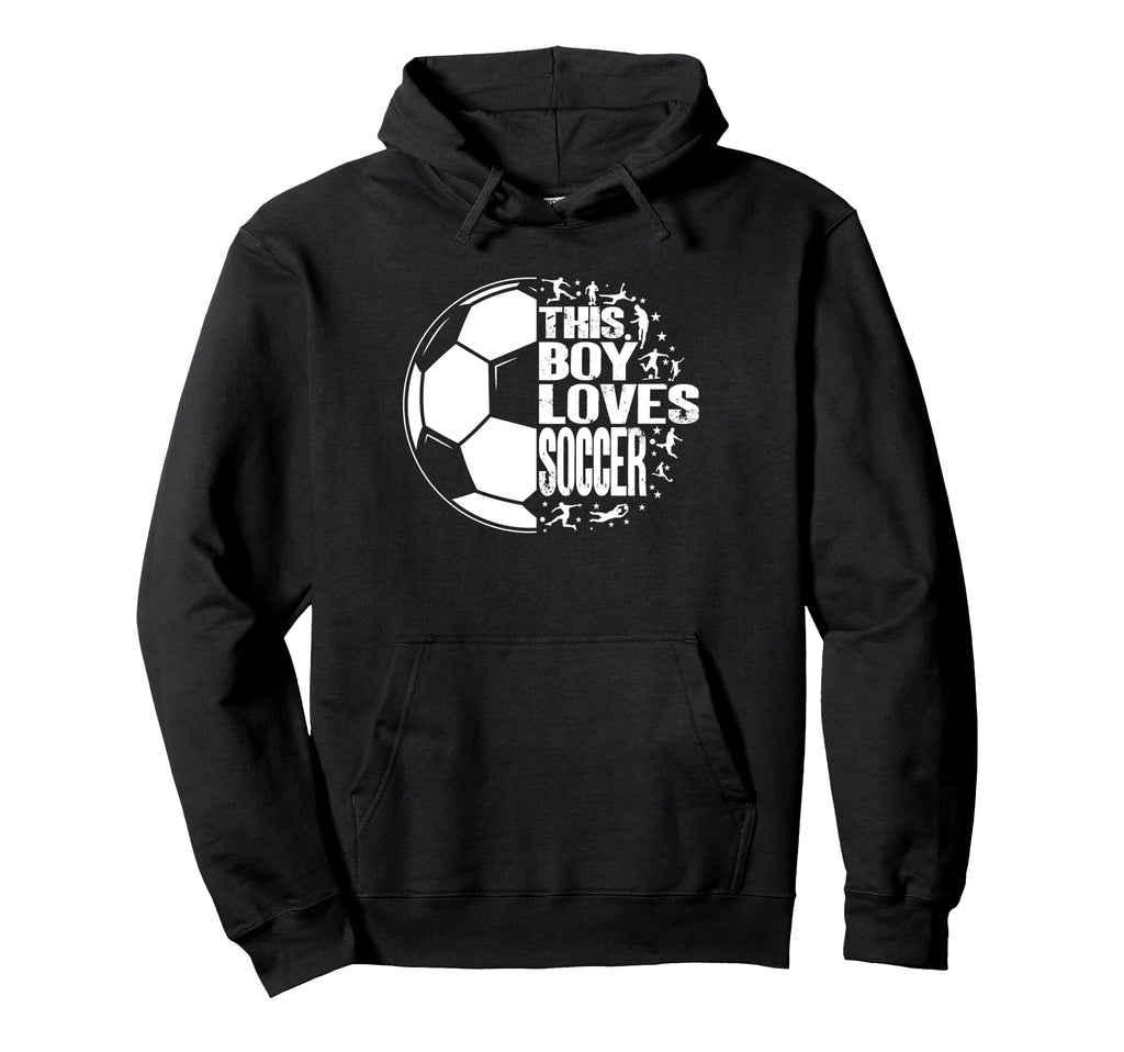 Sport Funny This Loves Soccer Hoodie - Casual Everyday Wear for Adults - T-Shirt, Sweatshirt, Hoodie