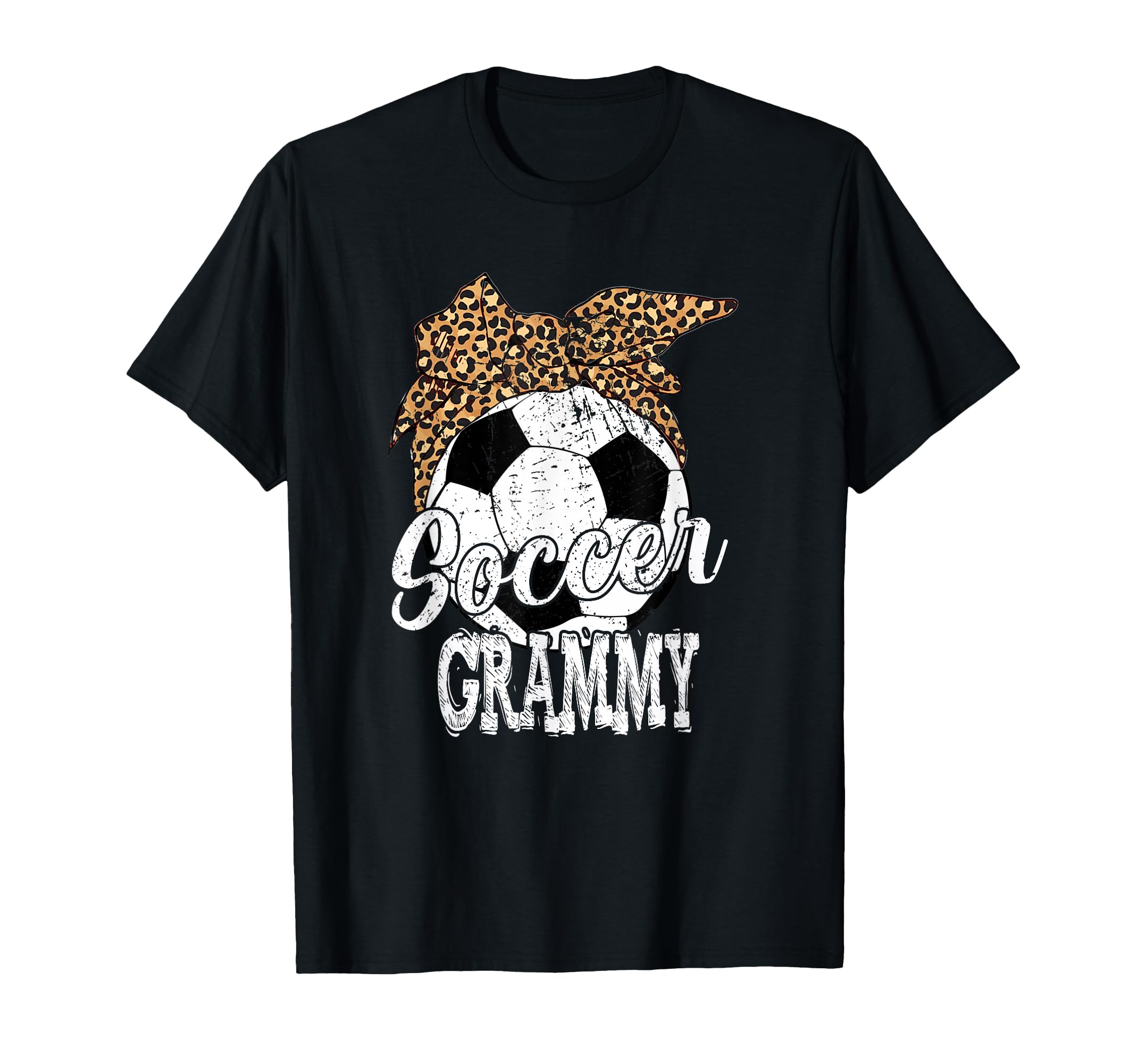 Soccer Grammy Leopard Funny Mothers T-Shirt - Custom Art Print Men Women - T-Shirt, Sweatshirt, Hoodie
