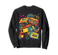 Radio Set Music Funny 80S 90S Sweatshirt - Unique Graphic Men Women - T-Shirt, Sweatshirt, Hoodie