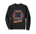 Arcade Gamer Coin Op Cabinet Sweatshirt - Casual Everyday Wear Unisex - T-Shirt, Sweatshirt, Hoodie