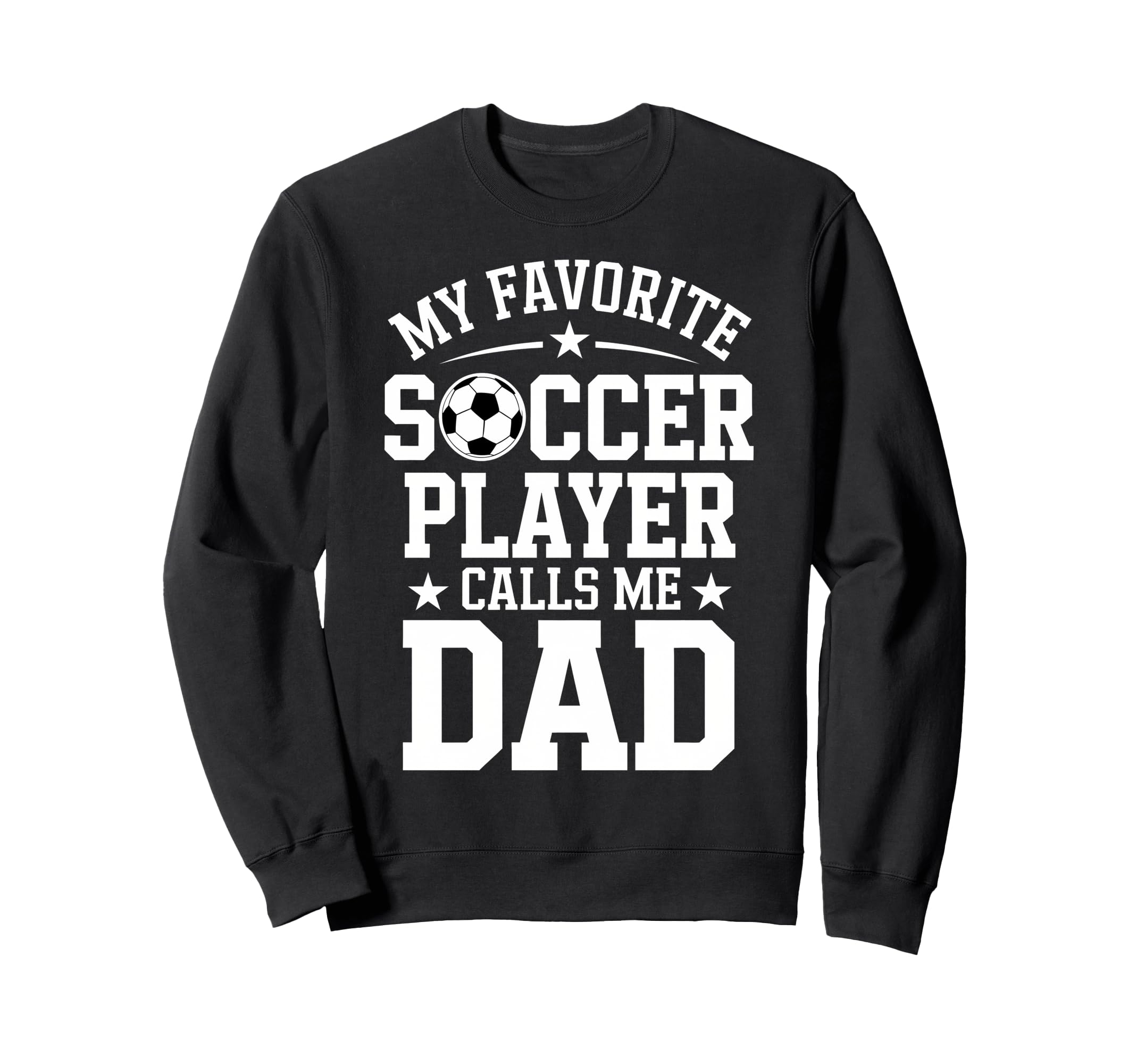 Soccer Player Dad Funny Soccer Sweatshirt - Minimalist Print Unisex - T-Shirt, Sweatshirt, Hoodie