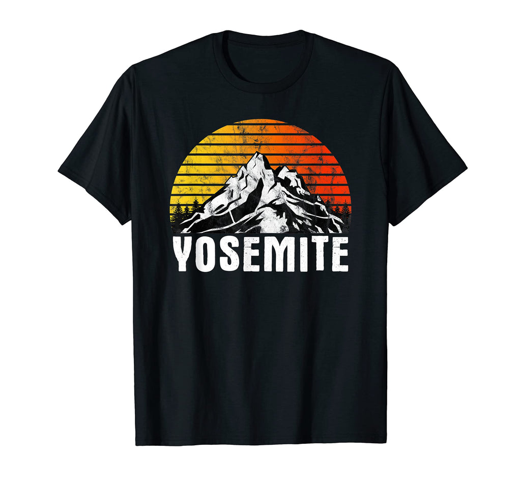 Yosemite National Park T-Shirt - Minimalist Print Men Women - T-Shirt, Sweatshirt, Hoodie