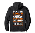 Soccer Coaching Training Trainer Soccer Hoodie - Minimalist Print Unisex - T-Shirt, Sweatshirt, Hoodie