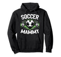 Soccer Mammy Family Soccer Hoodie - Graphic Print Men Women - T-Shirt, Sweatshirt, Hoodie