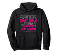 Crazy Goalie Goalkeeper Hoodie - Minimalist Print for Adults - T-Shirt, Sweatshirt, Hoodie