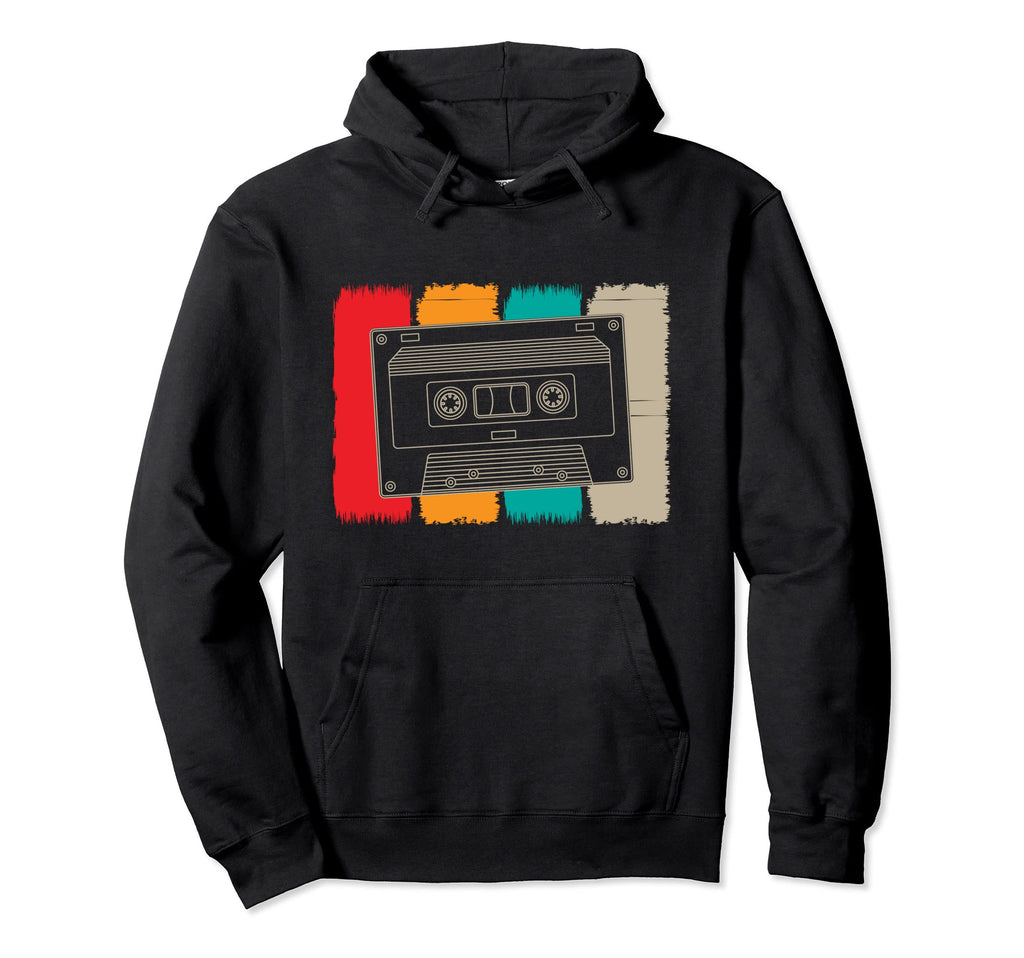 Eighties Generation 1980S Mixtape Hoodie - Fun Novelty Design for Adults - T-Shirt, Sweatshirt, Hoodie