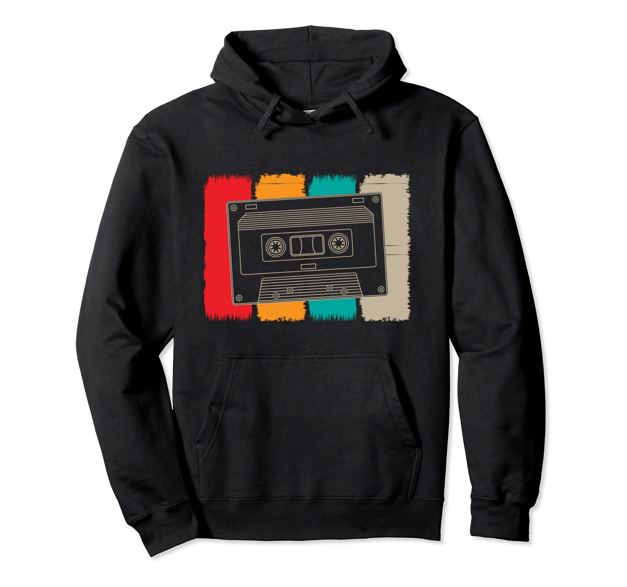 Eighties Generation 1980S Mixtape Hoodie - Fun Novelty Design for Adults - T-Shirt, Sweatshirt, Hoodie
