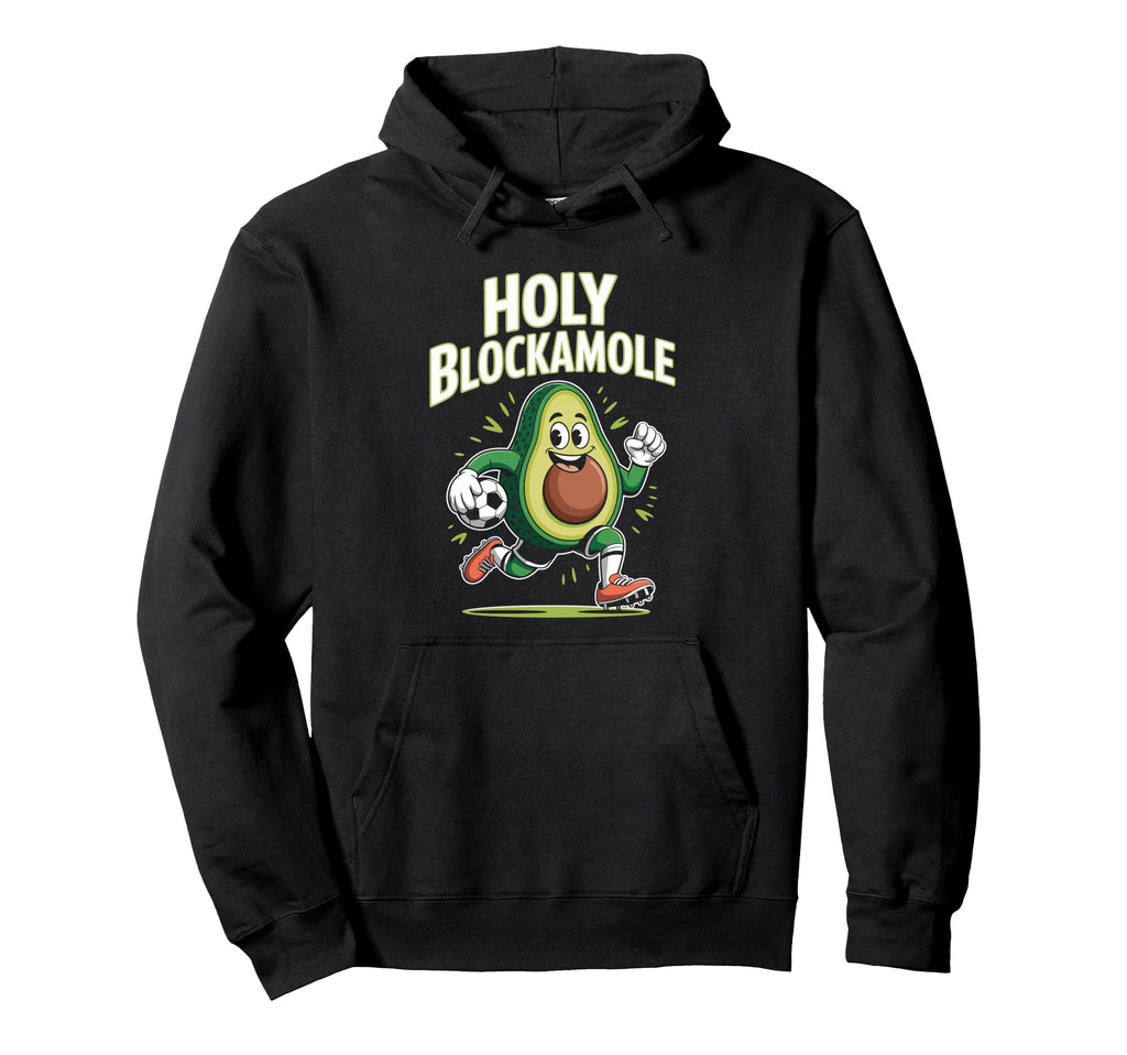 Holy Blockamole Avocado Goalkeeper Hoodie - Minimalist Print Men Women - T-Shirt, Sweatshirt, Hoodie