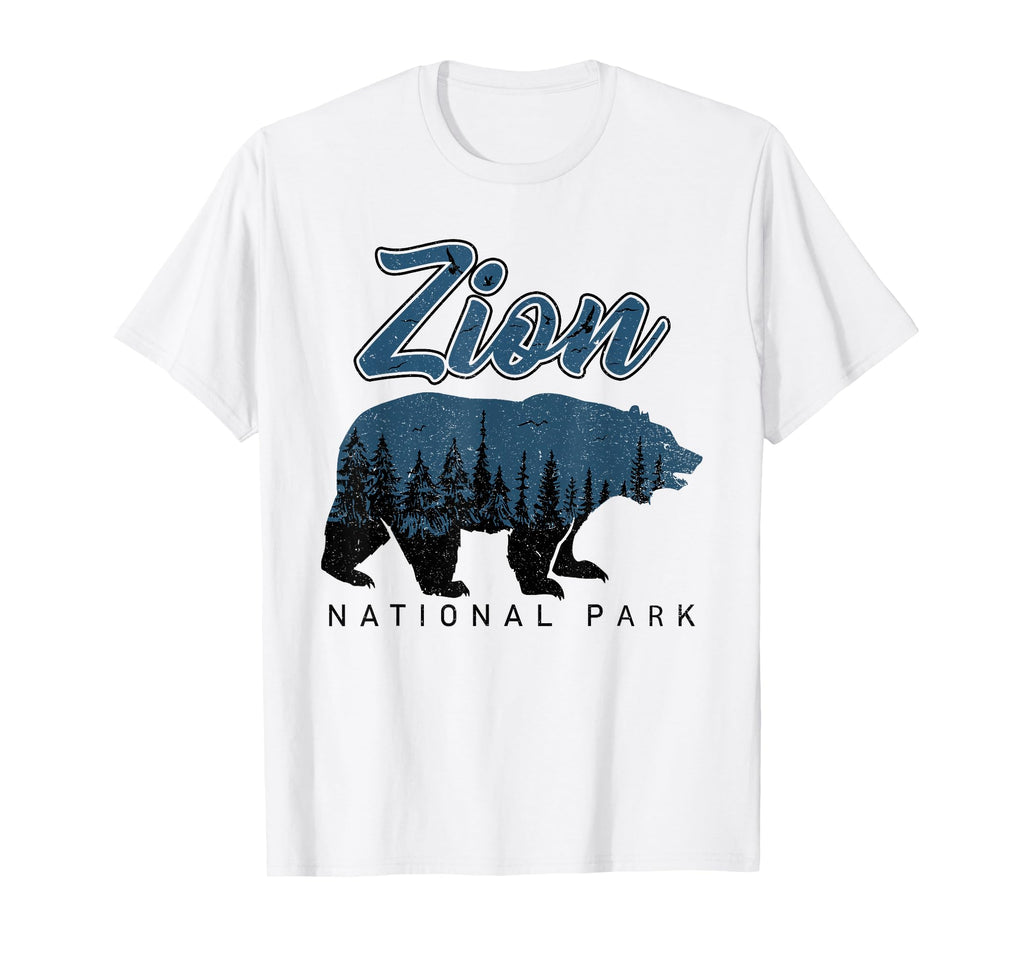 Zion National Park Utah Bear T-Shirt - Casual Everyday Wear for Adults - T-Shirt, Sweatshirt, Hoodie