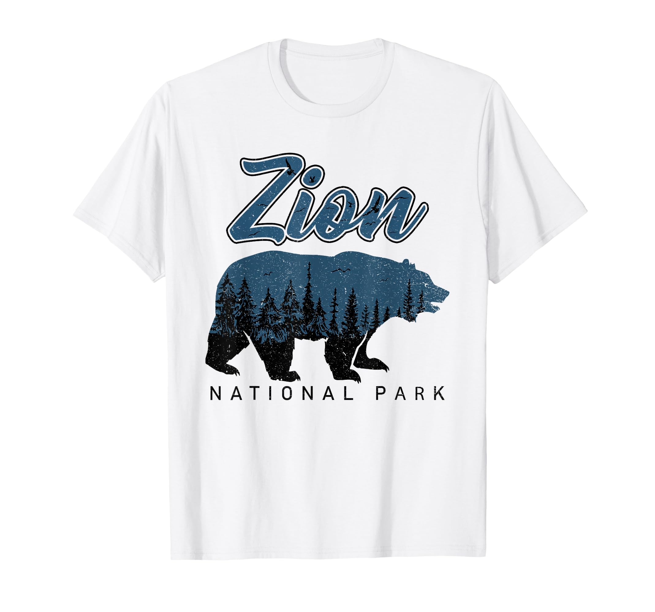 Zion National Park Utah Bear T-Shirt - Casual Everyday Wear for Adults - T-Shirt, Sweatshirt, Hoodie