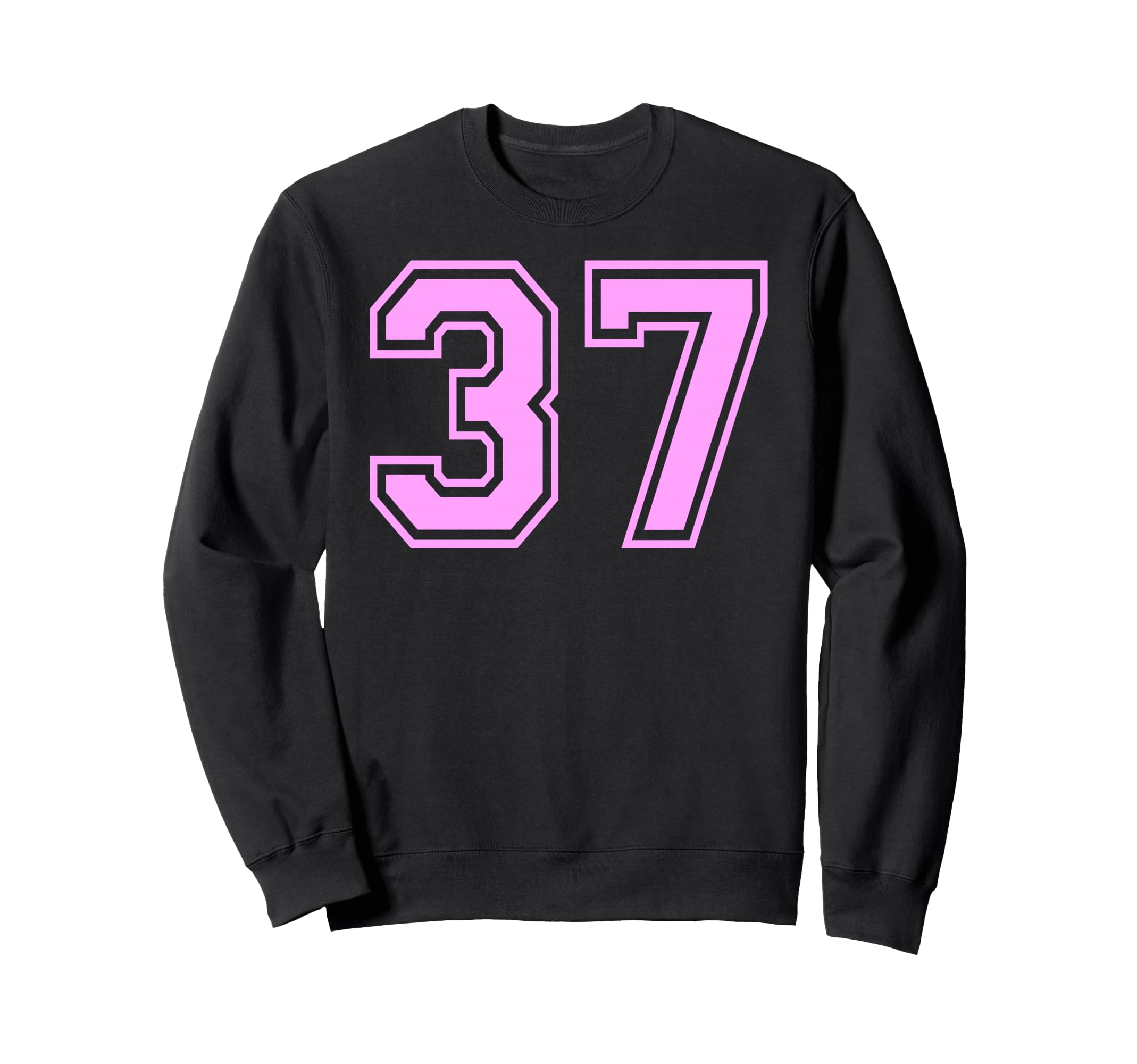 37 Number Thirty Seven Sports Sweatshirt - Custom Art Print Men Women - T-Shirt, Sweatshirt, Hoodie