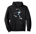 Polygon Art Soccer Sport Player Football Hoodie - Unique Graphic Unisex - T-Shirt, Sweatshirt, Hoodie