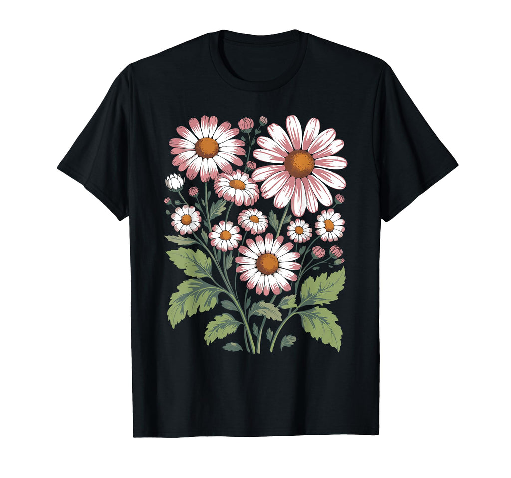 Wildflowers Flowers Pattern Summer Spring T-Shirt - Graphic Print Unisex - T-Shirt, Sweatshirt, Hoodie
