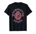 Red And Gray Washington Soccer Mom T-Shirt - Aesthetic Graphic for Adults - T-Shirt, Sweatshirt, Hoodie