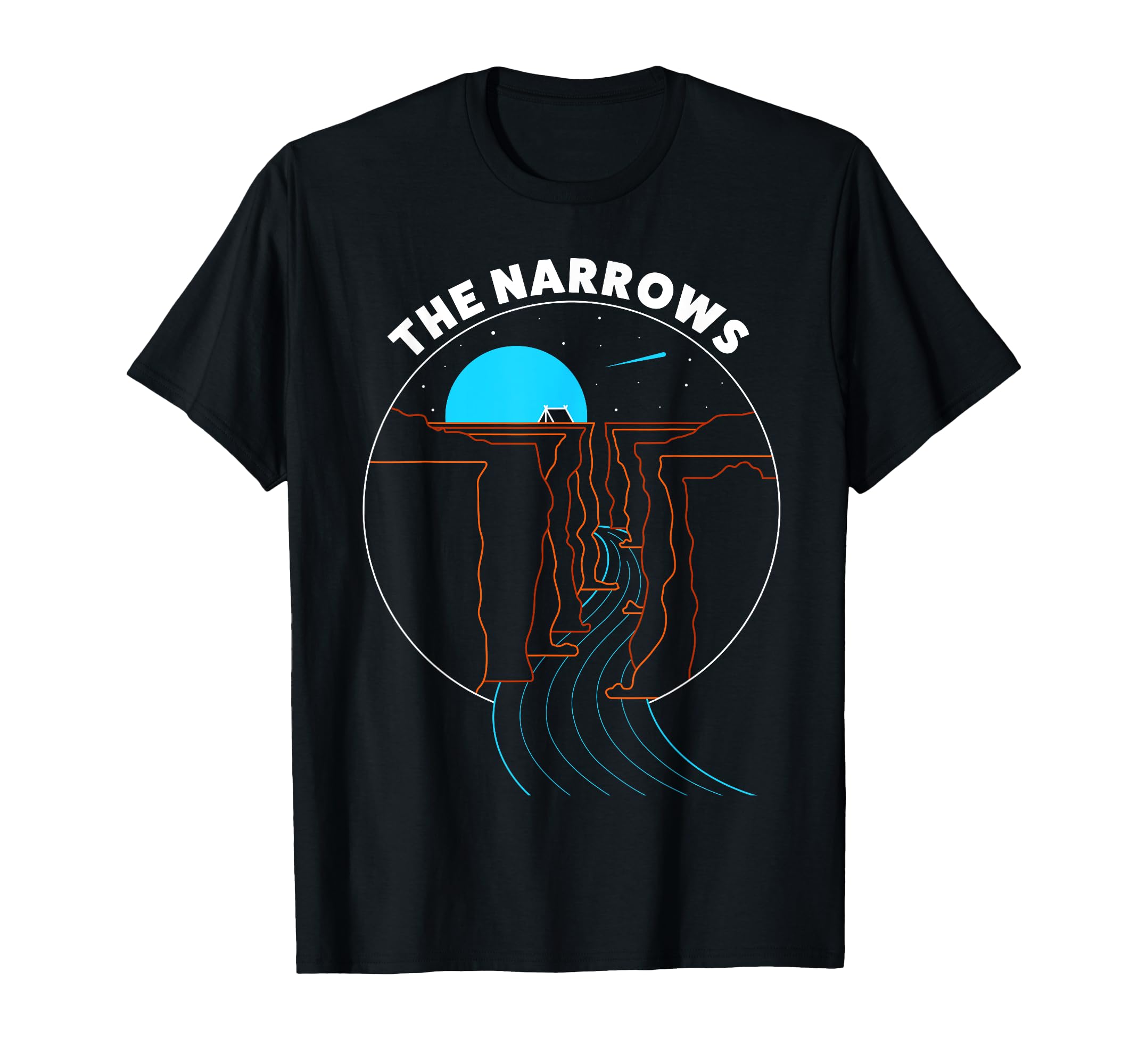 Narrows Zion National Park Utah Art T-Shirt - Casual Everyday Wear Unisex - T-Shirt, Sweatshirt, Hoodie