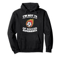 74 Years Old Sports Player Team Soccer Hoodie - Graphic Print for Adults - T-Shirt, Sweatshirt, Hoodie
