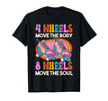 Roller Skating Skate 1970S 4 Wheels Move T-Shirt - Graphic Print Unisex - T-Shirt, Sweatshirt, Hoodie