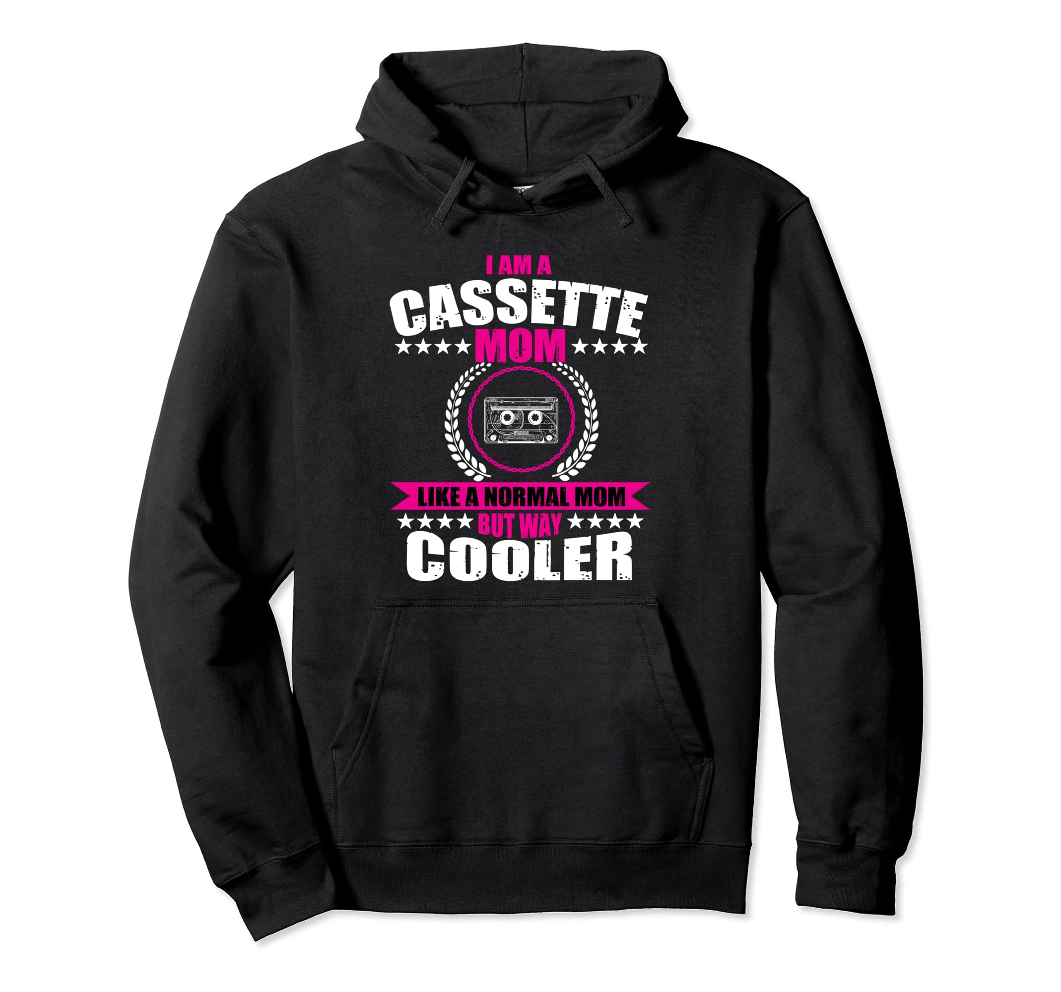 Funny Cassette Mom Music Cassettes Hoodie - Custom Art Print Unisex - T-Shirt, Sweatshirt, Hoodie