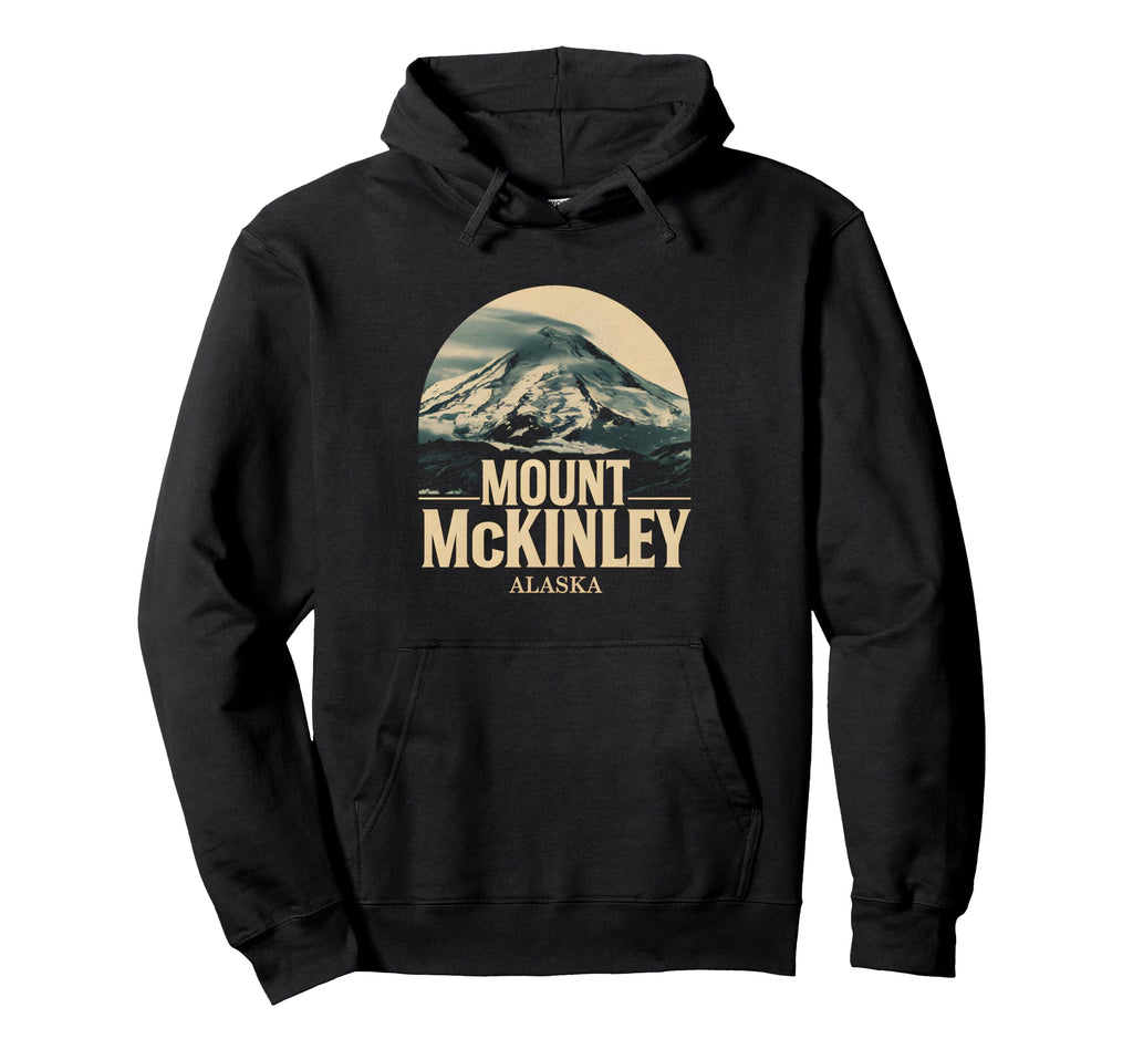 Mount Mckinley National Park Alaska Hoodie - Graphic Print Unisex - T-Shirt, Sweatshirt, Hoodie