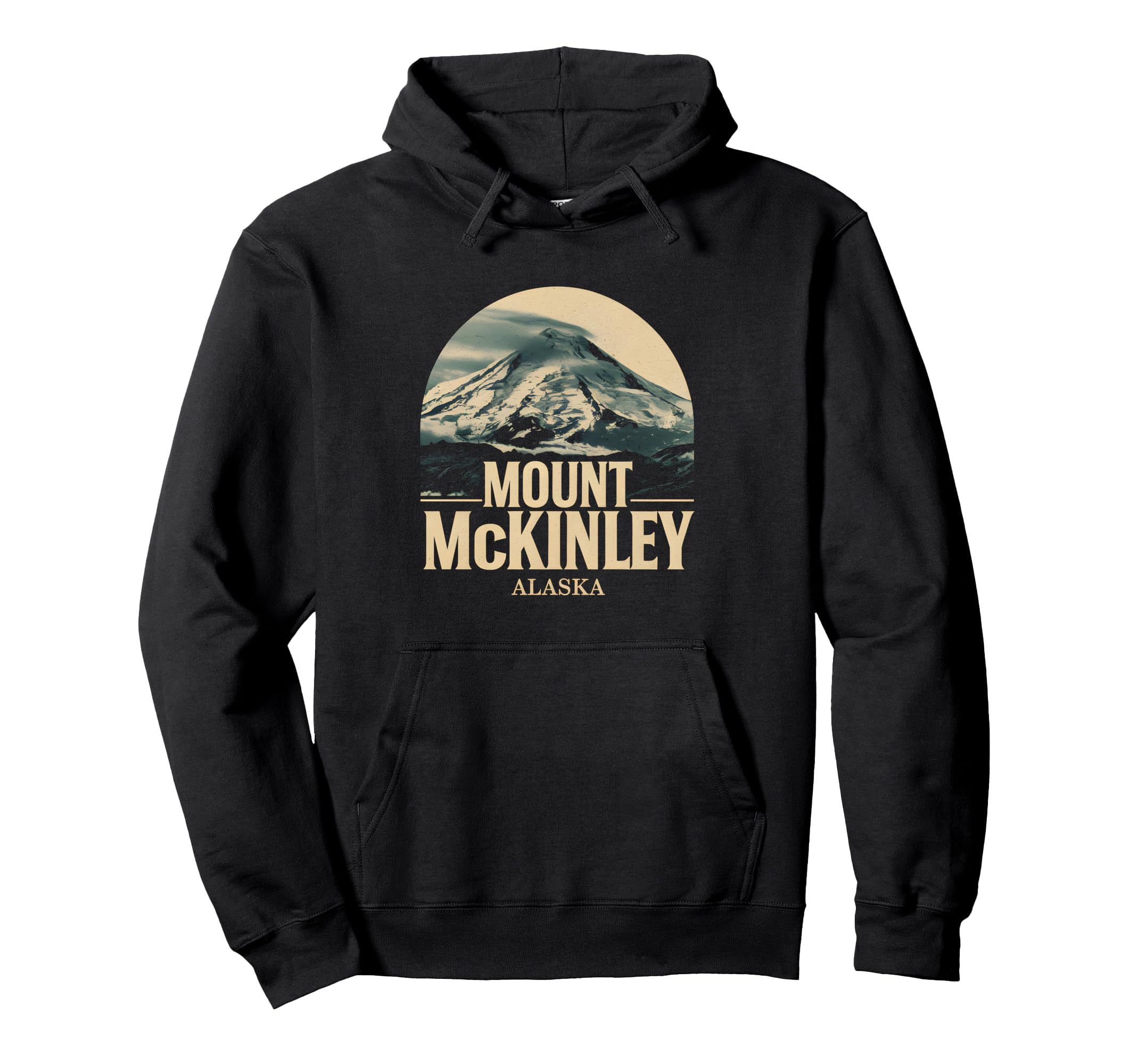 Mount Mckinley National Park Alaska Hoodie - Graphic Print Unisex - T-Shirt, Sweatshirt, Hoodie