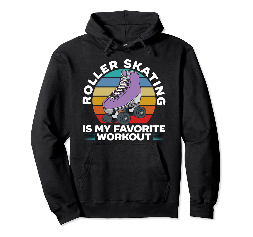 Roller Skating Roller Skater Hoodie - Aesthetic Graphic Unisex - T-Shirt, Sweatshirt, Hoodie