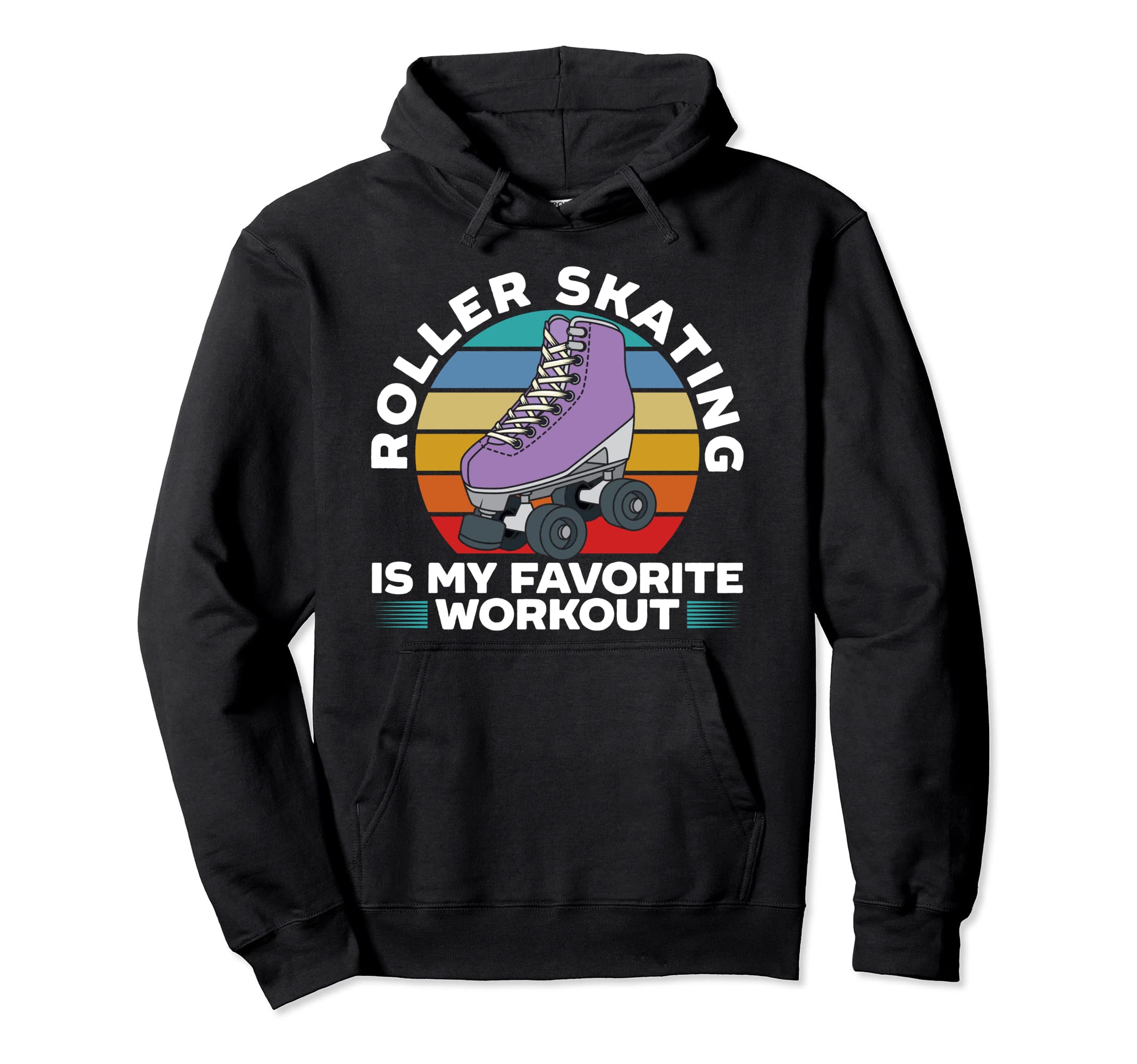 Roller Skating Roller Skater Hoodie - Aesthetic Graphic Unisex - T-Shirt, Sweatshirt, Hoodie