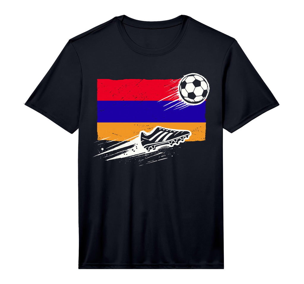 Armenia Flag Armenian Soccer Flag T-Shirt - Novelty Apparel Unisex - T-Shirt, Sweatshirt, Hoodie