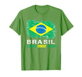 Brasil Soccer Flag Brazil Brazilian T-Shirt - Novelty Apparel for Adults - T-Shirt, Sweatshirt, Hoodie