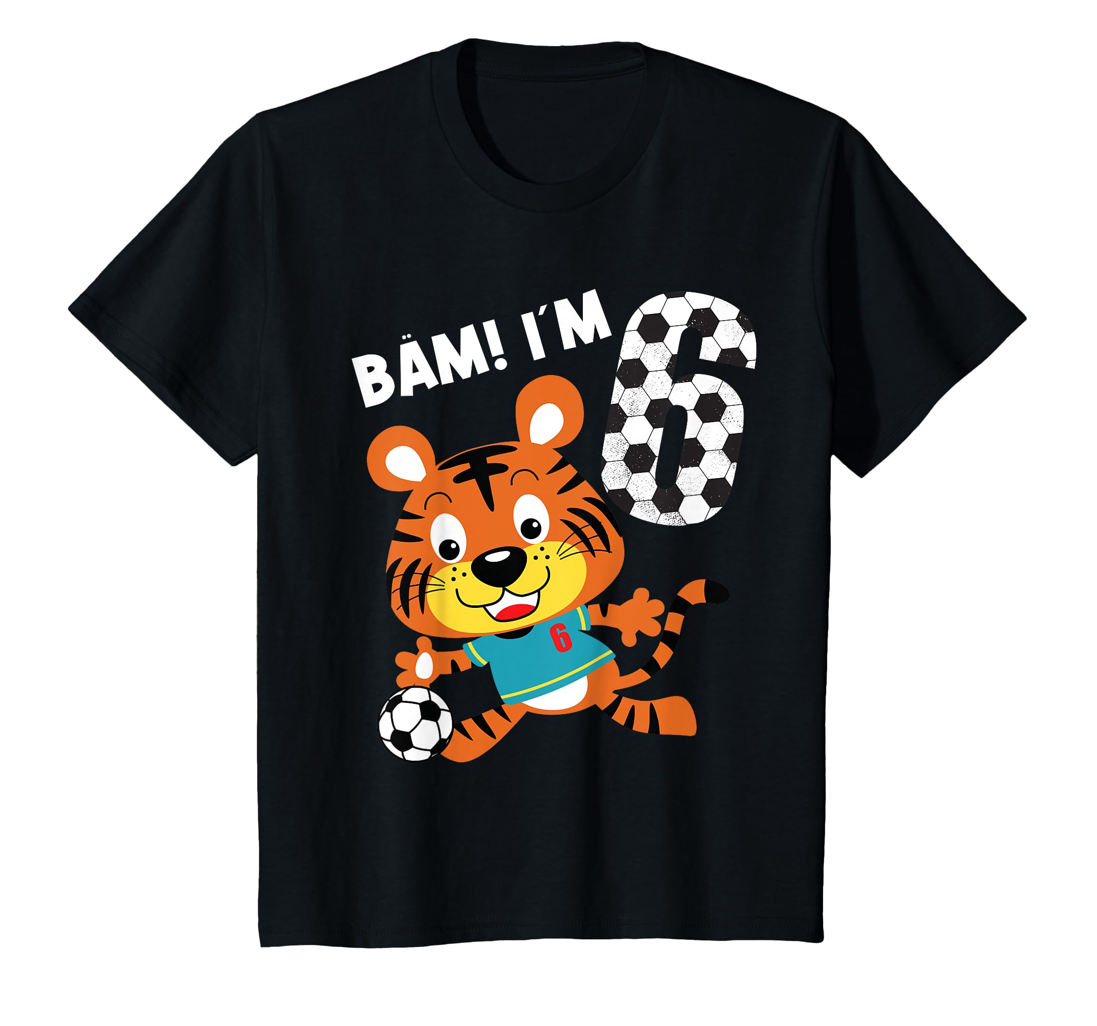 6 Years Old 6 Birthday Outfit Football T-Shirt - Trendy Graphic Men Women - T-Shirt, Sweatshirt, Hoodie