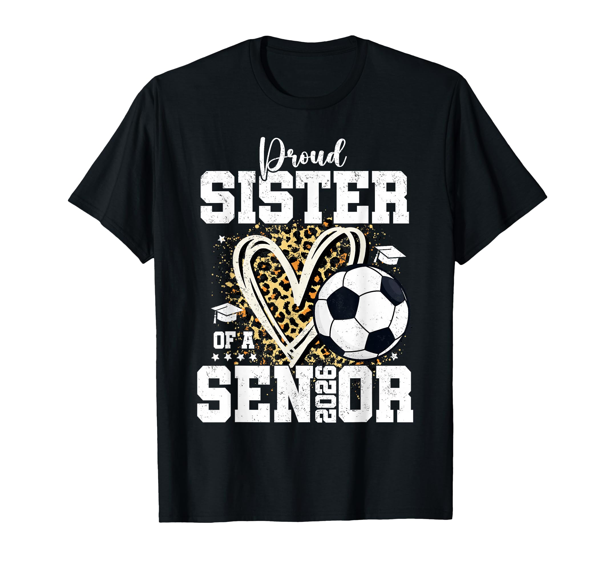 Proud Sister 2026 Senior Soccer T-Shirt - Minimalist Print Men Women - T-Shirt, Sweatshirt, Hoodie