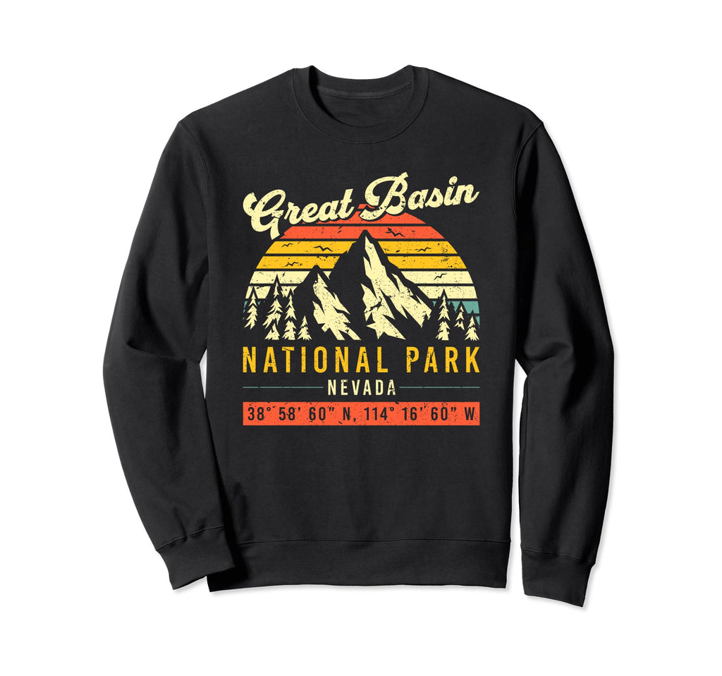 Great Basin Nevada National Sweatshirt - Casual Everyday Wear Men Women - T-Shirt, Sweatshirt, Hoodie