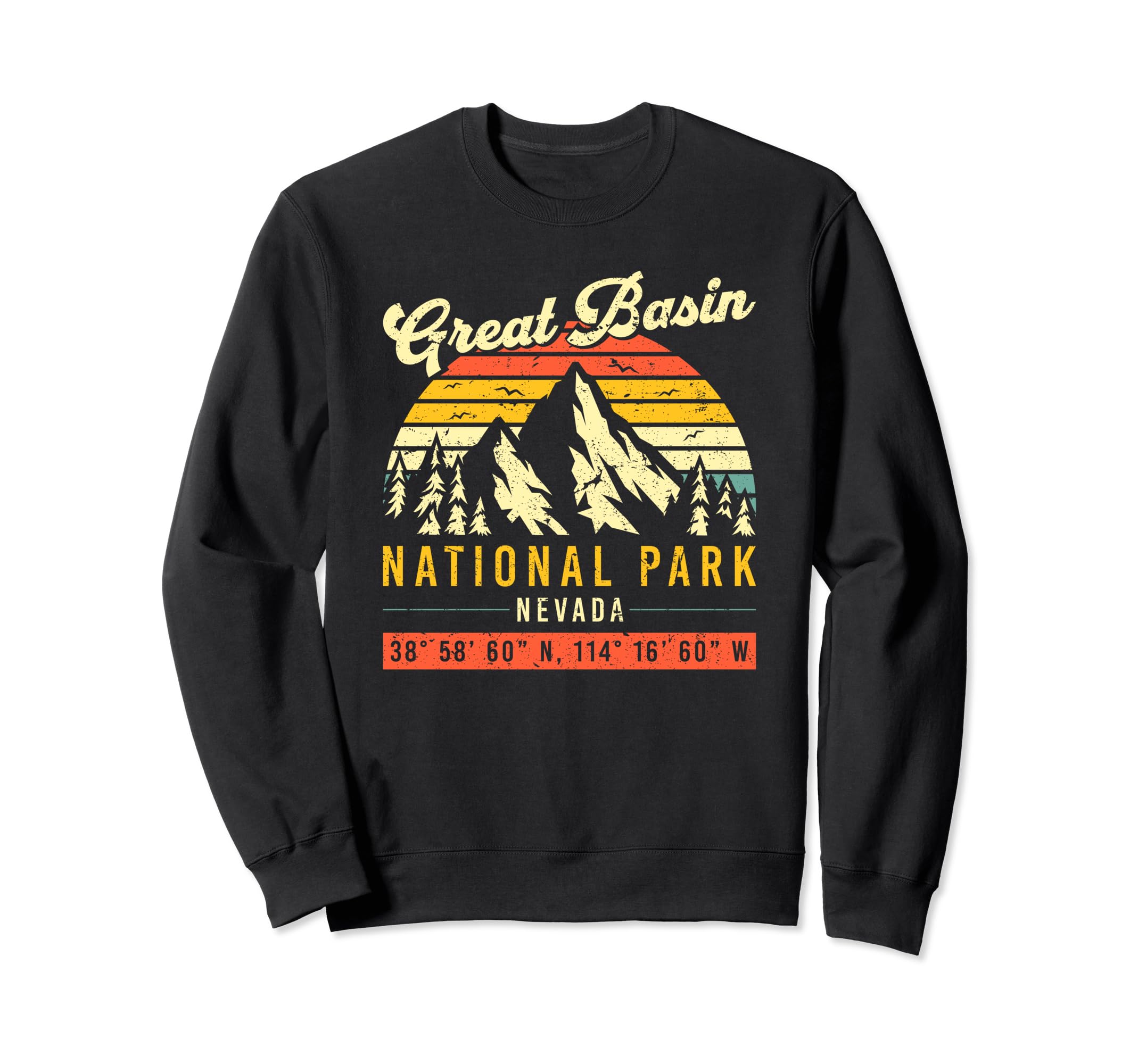 Great Basin Nevada National Sweatshirt - Casual Everyday Wear Men Women - T-Shirt, Sweatshirt, Hoodie