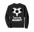 Soccer Nanny Funny Soccer Player Nanny Sweatshirt - Trendy Graphic Unisex - T-Shirt, Sweatshirt, Hoodie
