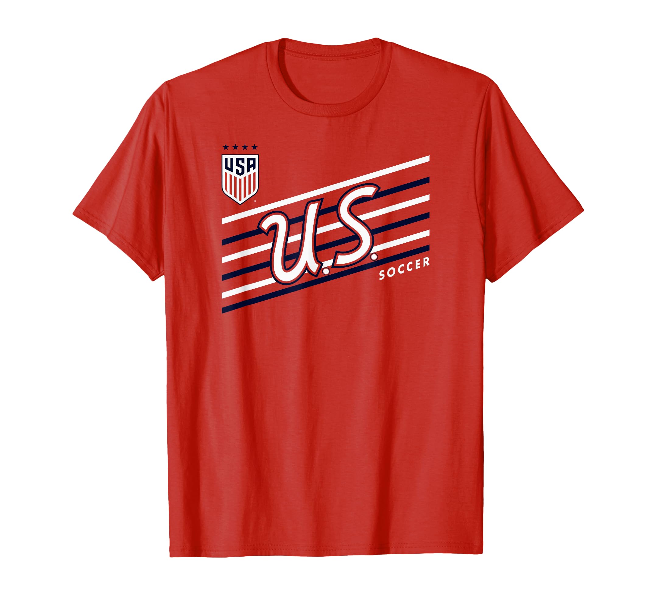 U S Soccer Perform Red Uswnt T-Shirt - Custom Art Print Men Women - T-Shirt, Sweatshirt, Hoodie