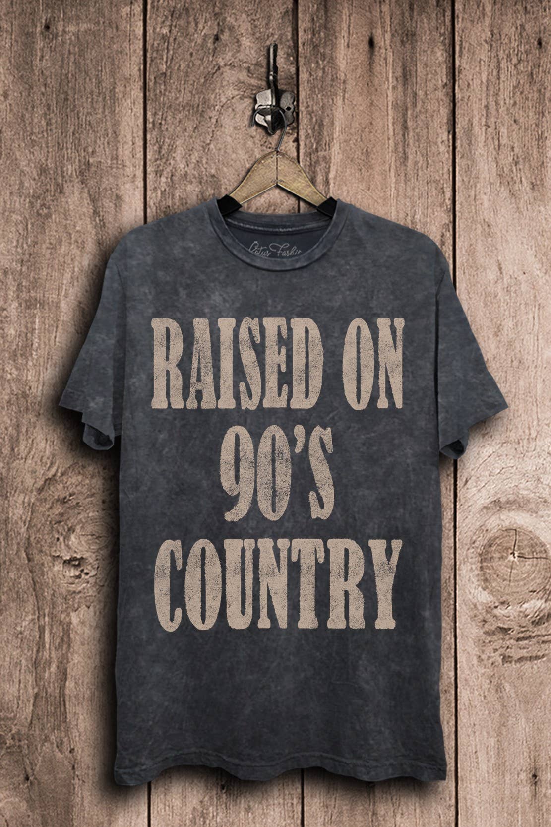 Raised On 90s Country Graphic Top - Adult & Kids T-Shirts, Sweatshirts & Hoodies apparel design preview 1