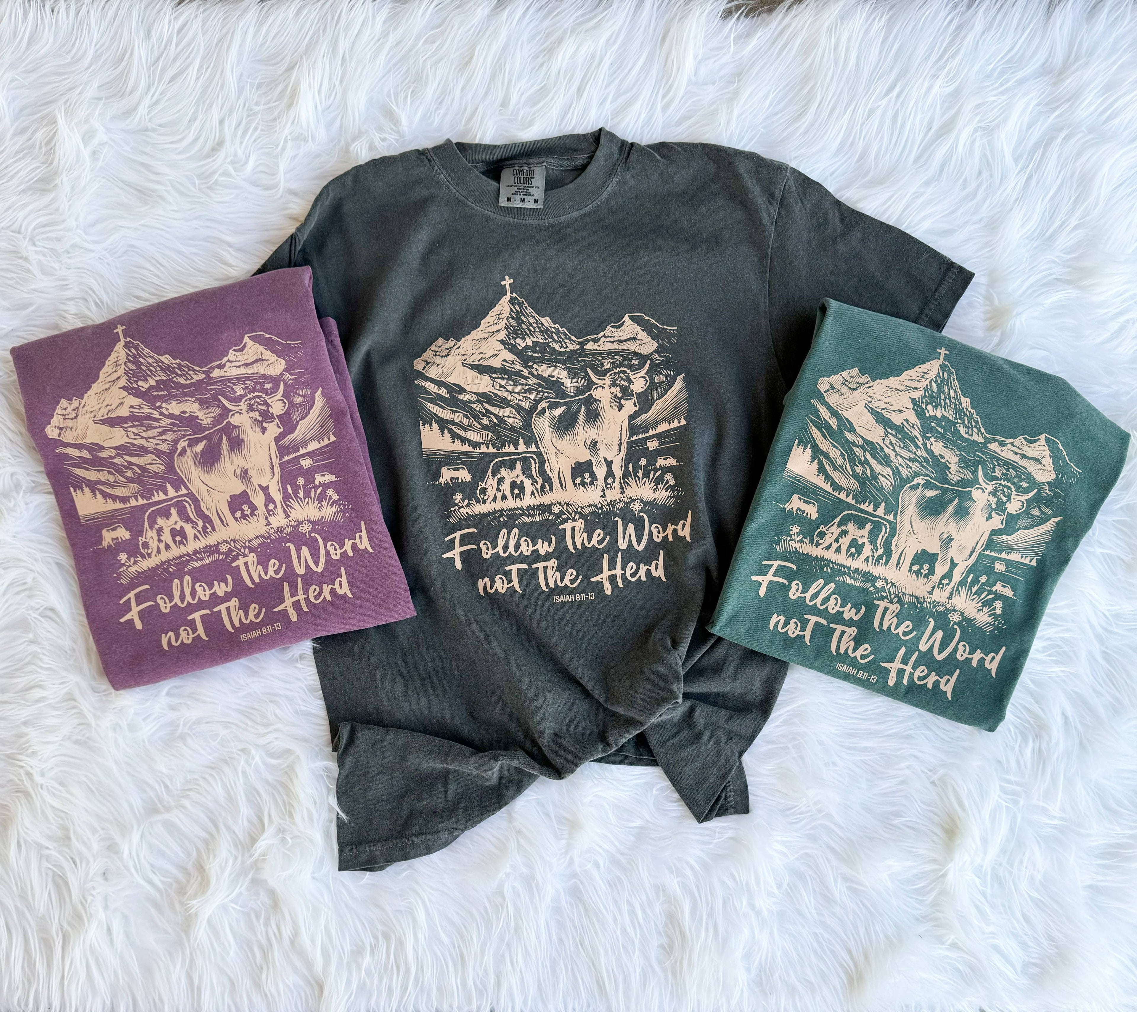 Follow the Word Christian Faith Summer Graphic - Adult & Kids T-Shirts, Sweatshirts & Hoodies apparel design preview 1