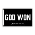 'God Won' Flag - Adult & Kids T-Shirts, Sweatshirts & Hoodies apparel design preview 1