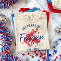 250 Years of Freedom Western - Adult & Kids T-Shirts, Sweatshirts & Hoodies apparel design preview 1