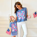 Just A Girl Who Loves America Youth Adult - Adult & Kids T-Shirts, Sweatshirts & Hoodies apparel design preview 1