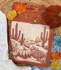 Fall Desert - Adult & Kids T-Shirts, Sweatshirts & Hoodies apparel design preview 1