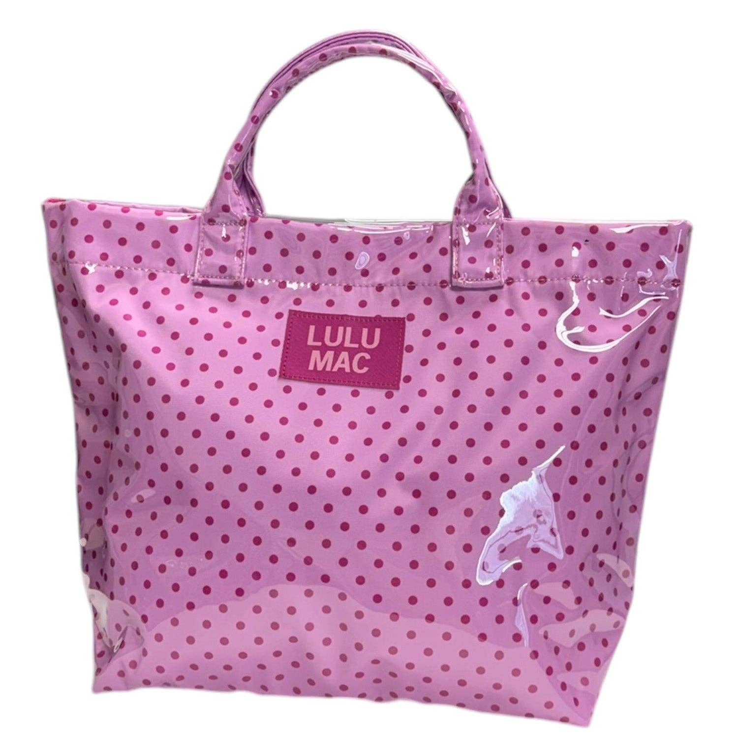 LM-BG-1003 Tote Bag Light Pink/Hot Pink Dot - Adult & Kids T-Shirts, Sweatshirts & Hoodies apparel design preview 1